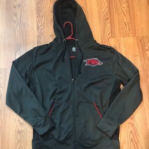Razorback zip up hoodie